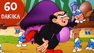 Gargamel Şirinleri yakalar!!  • 60 dakika uzunluğunda Şirinler • Şirinler