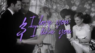 ben & leslie • i love you & i like you