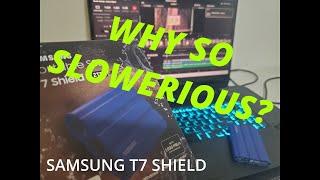 Samsung 2TB T7 Shield SSD: Slow Read And Write Speed Fix?