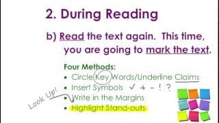 Critical Reading Strategies