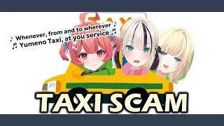 Taxi Scam 【Aizawa Ema, Yumeno Akari, Akarin, Kurumi Noah | VSpo! VCR GTA 3 ENG SUB】