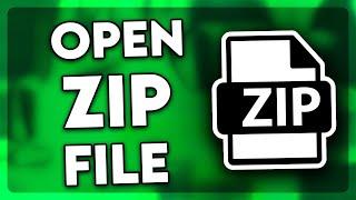 How to Open ZIP File in Laptop (2024)