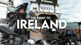 Ireland Motorcycle Tour Begins! - How To Take Your Motorbike On The Ferry