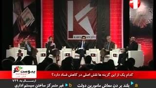 1TV KABUL DEBATE LIVE - CORRUPTION IN AFGHANISTAN EP6 - 20 02 2013 PART2