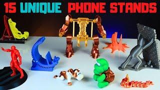 TOP 15 Creative 3D Printed Mobile Stands You Need to Try!