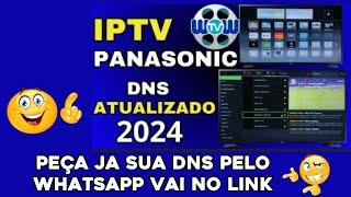 TEMOS NOVA DNS PARA CONFIGURAR O APP WOWTV DA PANASONIC.