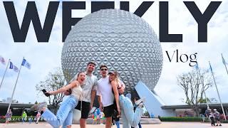 Weekly Vlog: beach weekend, Disney Epcot with friends, Florida Summer weekend.