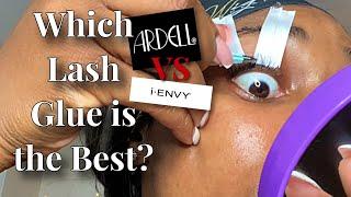 The BEST Glue for DIY LASH EXTENSION #vlogmas #baddieonabudget