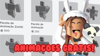 ️COMO TER ANIMAÇÃO DE GRAÇA NO ROBLOX!! (Fácil Funciona)