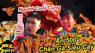 Người Cuối Cùng Ngừng Ăn 500 Chân Gà Siêu Cay 7 Cấp Độ Nhận 10 Triệu | TQ97