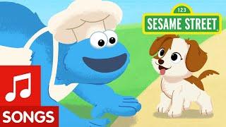 Sesame Street: Cookie Monster's Doggie Treats Song! | #FurryFriendsForever