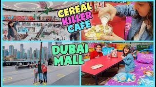 Esploriamo il Dubai Mall!  Negozi pazzeschi e cene strane! (Giorno 2)