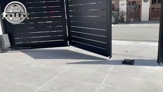 FULLY ALUMINIUM TRACKLESS AUTO GATE SYSTEM