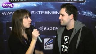 BenQ Gaming Monitor - Interview with Dennis 'TaKe' Gehlen at IEM World Championship CeBIT 2012