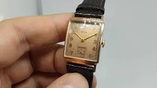 1943 Elgin vintage watch with 10k rose gold filled case