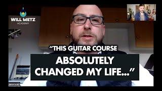 Student Interview - How the Will Metz Academy Method "Changed Jason's Life" on Guitar