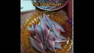 How to slice Ikan Kembong fish fillet "Pangkor-style"