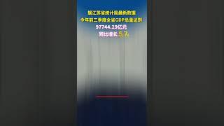 #江苏13市前三季度GDP出炉# 三市超万亿、淮安增速领跑全省