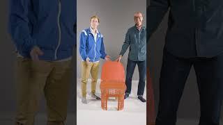 Top 10 List: BYU's Futuristic Chair on Mark Rober's List #byu #brighamyounguniversity