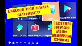 UNBLOCK TECH: SIMPLE STEPS ON HOW TO STOP BUFFERING - FASTER UBOX TV BOX  | ERIKA RANDOM VIDS