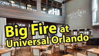 Big Fire at Universal Orlando CityWalk | Restaurant Review