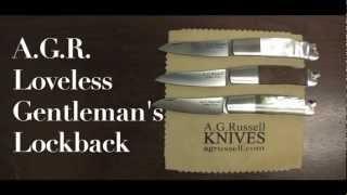 AG Russell - Bob Loveless Gentleman's Lockback