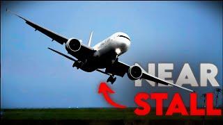 777 Pilot's Aggressive Flare Leads to Near Stall | Craziest Aviation Complaintion
