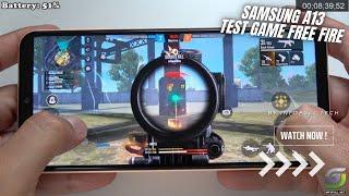 Samsung Galaxy A13 test game Free Fire