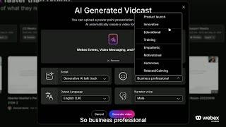 AI-generated Vidcast