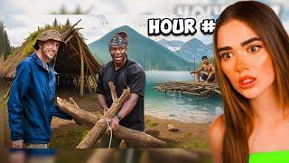 Rose Reacts to SIDEMEN SURVIVE IN THE FOREST FOR 24 HOURS!