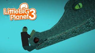 Bob Vs. Crocodile Survival [LittleBigPlanet 3] PS5 Gameplay