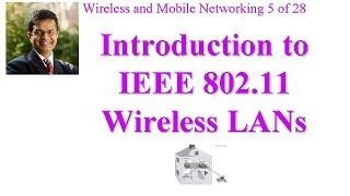 CSE 574-14-05: Introduction to IEEE 802.11 Wireless LANs