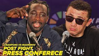 Terence Crawford vs Israil Madrimov • Full Post Fight Press Conference Video