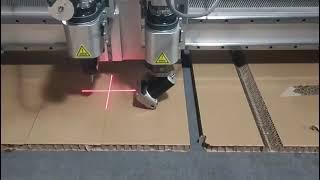 CNC Knife fabric cutting machine for Leather Fabric carton box