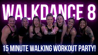 15 MINUTE MINUTE HIGH ENERGY, SUPER FUN WALKING WORKOUT FOR ALL LEVELS | WALK DANCE PARTY!