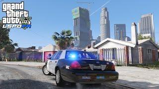 GTA 5 LSPDFR LSPD/LAPD | GANG UNIT | 2005 CVPI | NO COMMENTARY