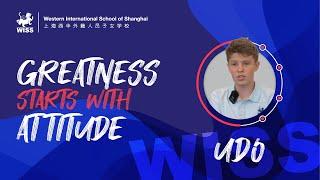 From Dreamer to Achiever: Udo Roos' Triumph at the Western International School of Shanghai