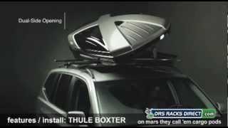 Thule 611 Boxter Cargo Roof Box Features & How To Install - ORS Racks Direct