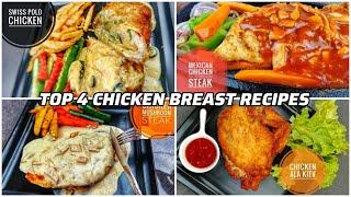 Simple and Easy Chicken breast Recipes for dinner by Eat Yummyy