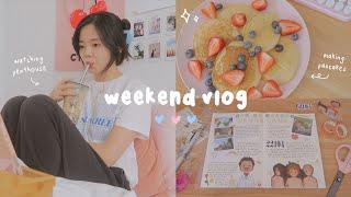 weekend vlog journaling, attack on titan finale, first manga haul