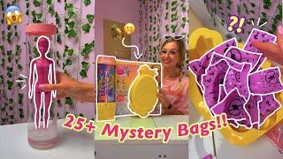 [ASMR] UNBOXING A GIANT MYSTERY *SUMMER* FOAM BARBIE!!️ (25+ MYSTERY BAGS!!🫢) | Rhia Official