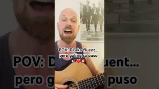 I’m a Canadian  learning Tagalog one OPM song at a time!  #opm #ph #shorts
