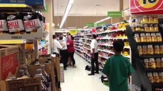 Coles Werribee Plaza fight.