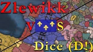 [EU4] Double Timelapse - France - D! vs Zlewikk