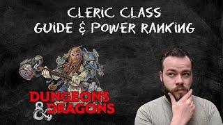 Cleric Class Guide and Power Ranking in D&D 5e - HDIWDT