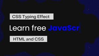 CSS Text Typing Animation | Multiple Text Typing Animation | Auto Text Typing Effect | Source coder