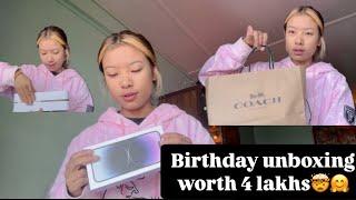 Birthday gift unboxing worth 4 lakhs️thank you to my brother