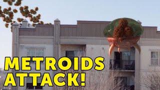 When METROIDS Attack - Will He Survive? Short VFX Comedy Skit