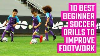 Best Beginner Soccer Drills to Improve Footwork | U6 & U8 Soccer Drills | Fun Soccer Drills by MOJO