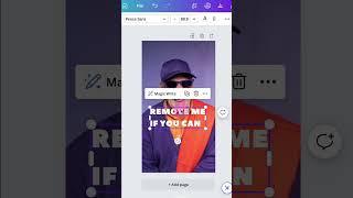 Remove ANY Text from an Image with Canva #canva #canvaforbeginners